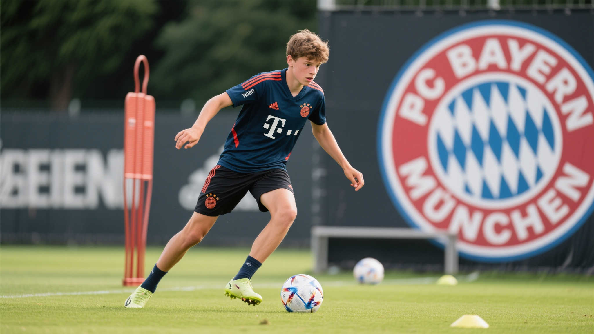 “奥哈拉青睐巴黎,巴尔科拉精进技艺,小因扎吉” 不久之前,无数媒体报道探访拜仁慕尼黑训练基地期间注